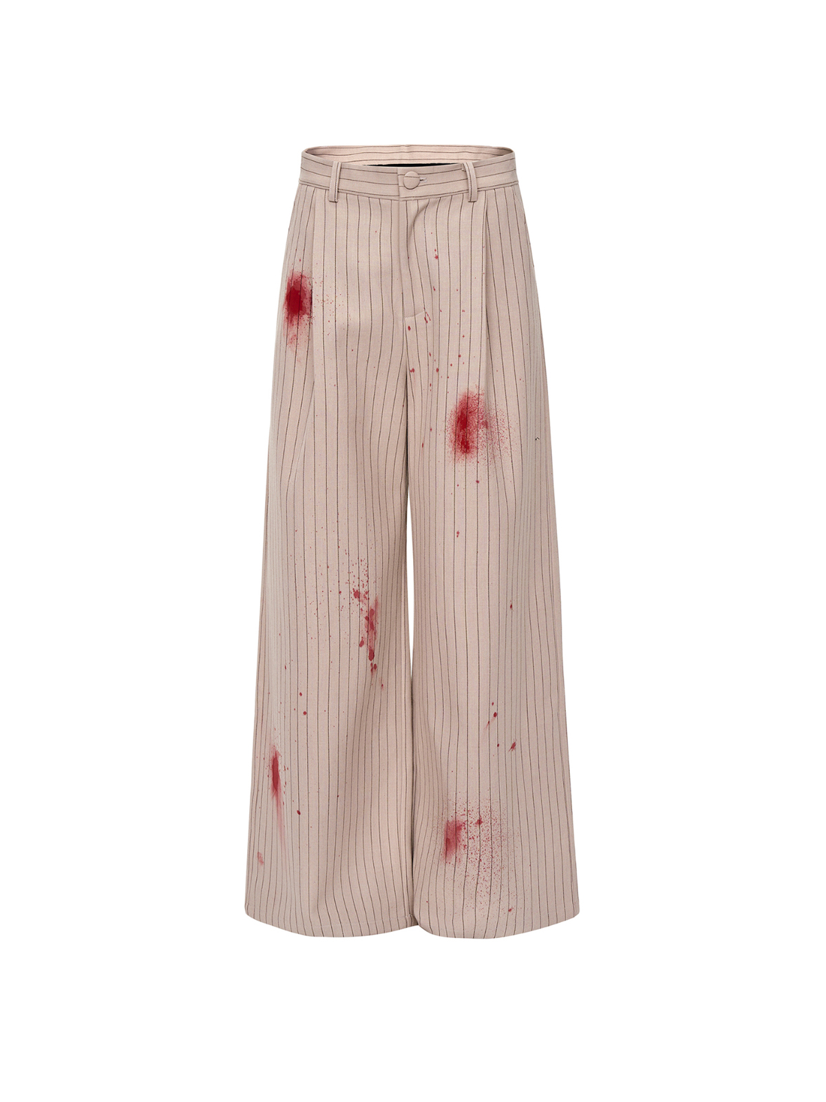 START EXCEED END | Sand Paint Splatter Suit - Avant-Garde Menswear