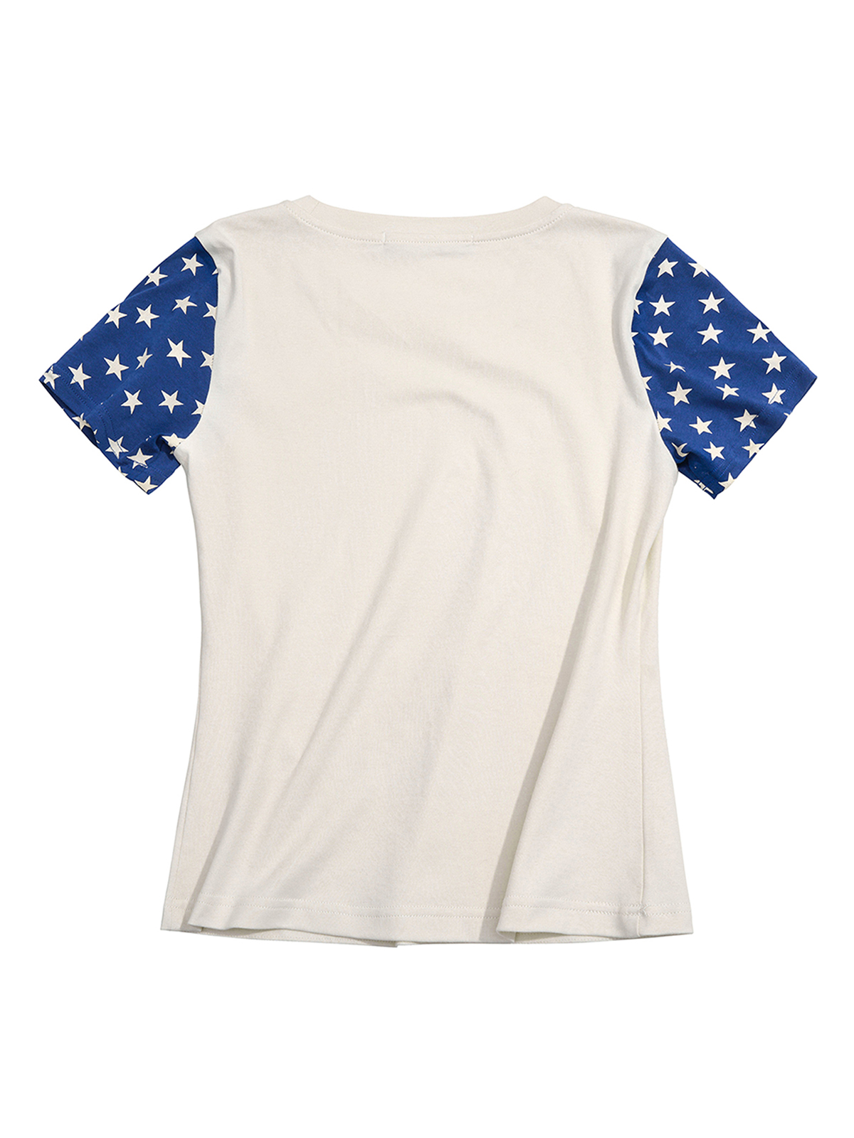 RHINESTONE AMERICANA FLAG GRAPHIC TEE