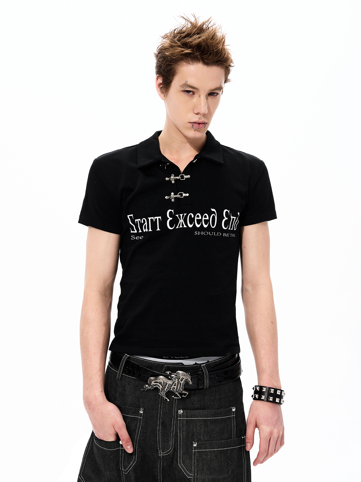 TACTICAL AIRPLANE BUCKLE GRAPHIC POLO