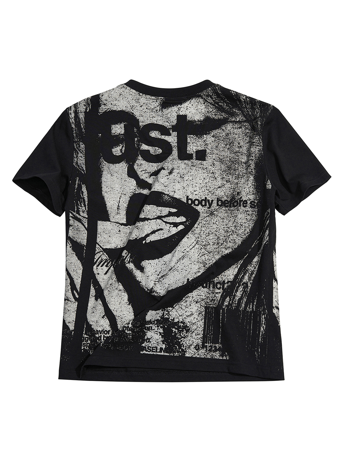 SUBVERSIVE PORTRAIT GRAPHIC V-NECK TEE