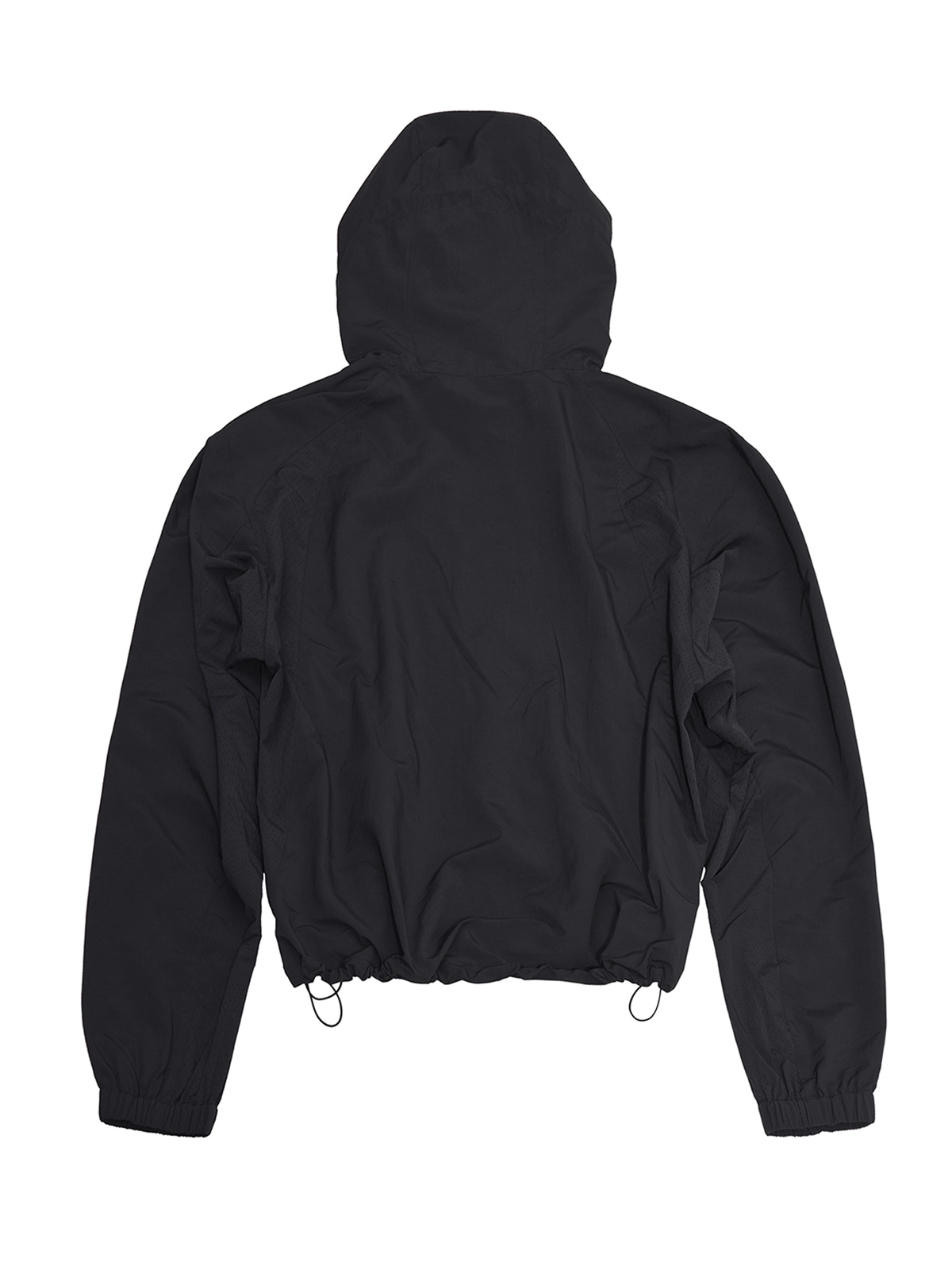 RHINESTONE AMERICANA LIGHTWEIGHT SUN HOODIE-BLACK