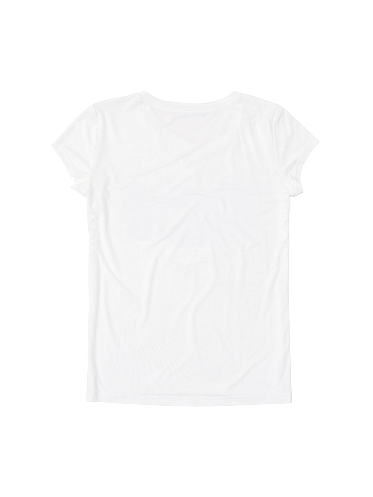 WHITE PANTHER SCRIPT V-NECK TEE