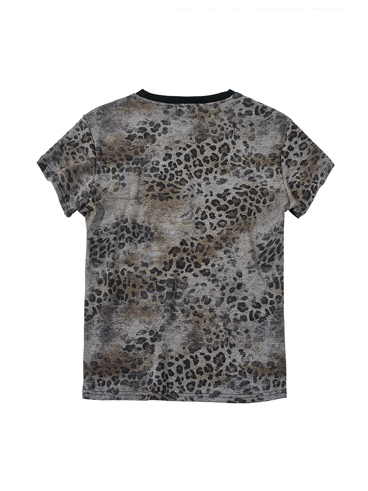 SILVER SCRIPT LEOPARD TEE