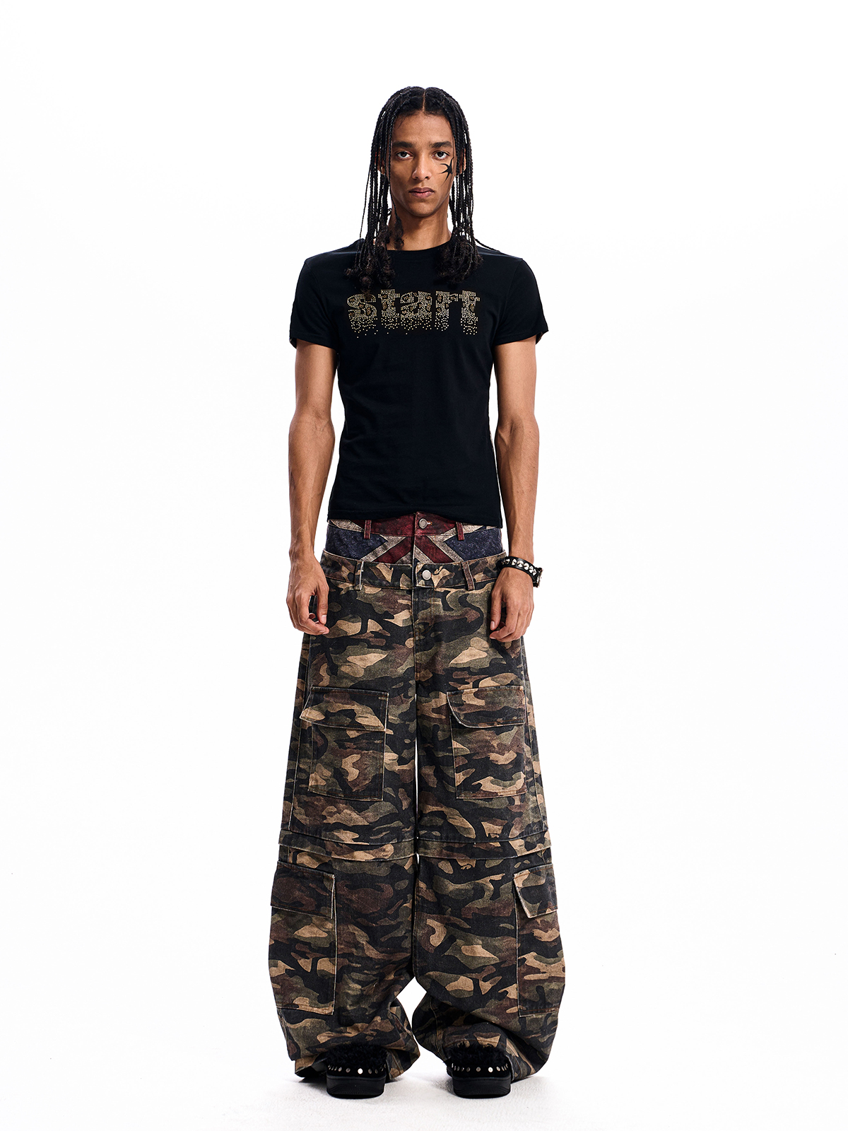 SILVER SCRIPT LEOPARD TEE