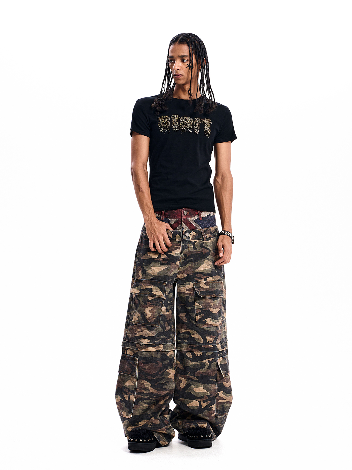 SILVER SCRIPT LEOPARD TEE