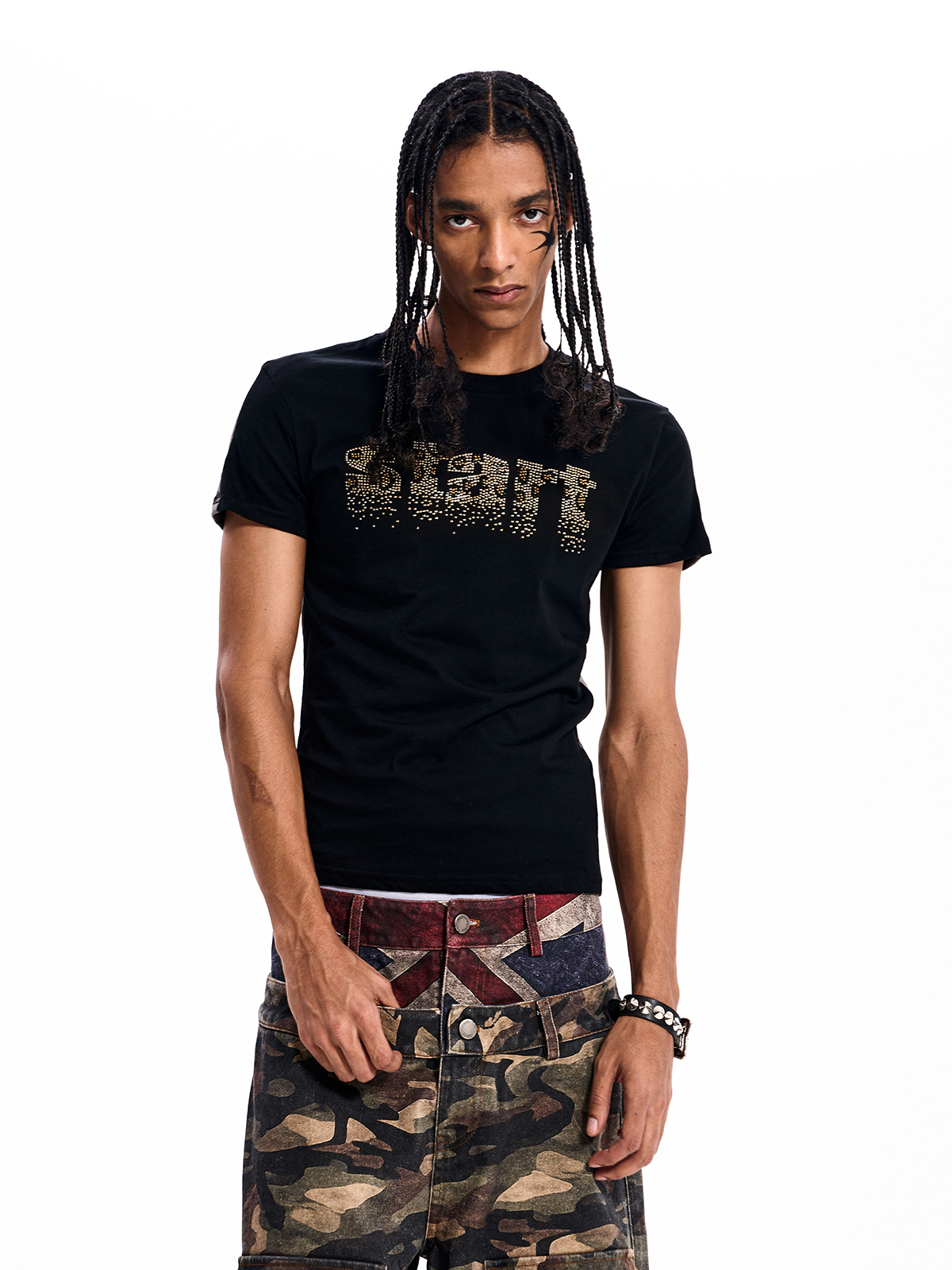 SILVER SCRIPT LEOPARD TEE