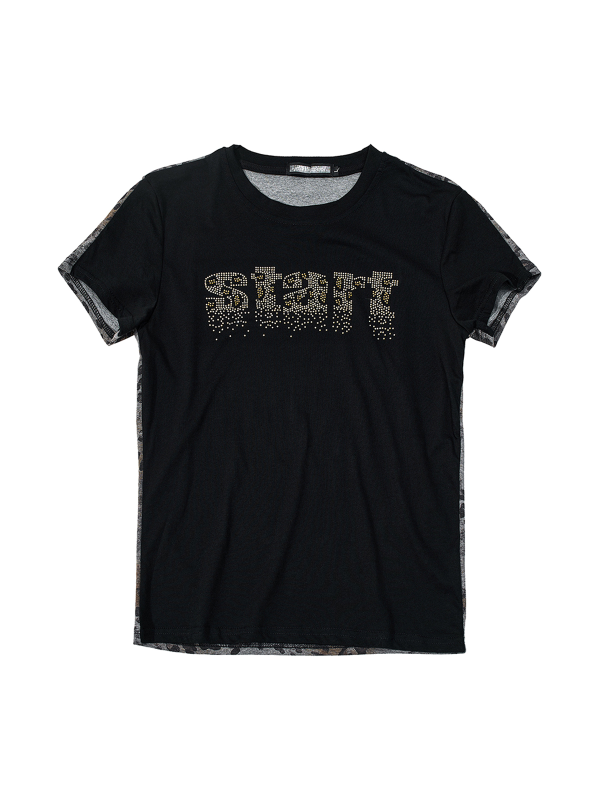 SILVER SCRIPT LEOPARD TEE