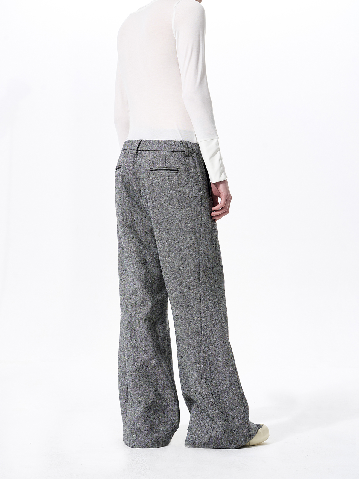 STRUCTURED CROPPED DOUBLE-BREASTED SUIT SET