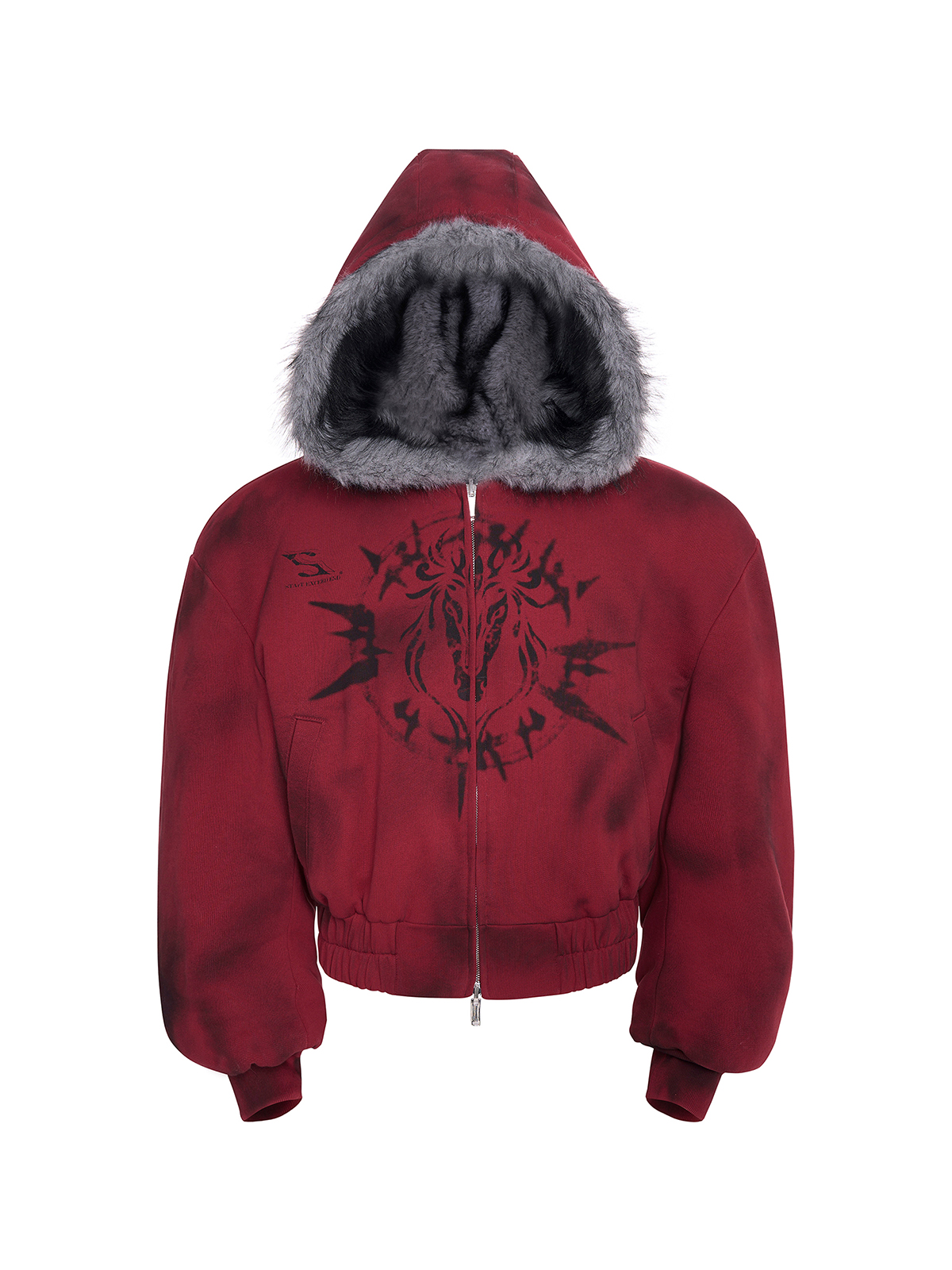 Red Grunge Tracksuit | START EXCEED END