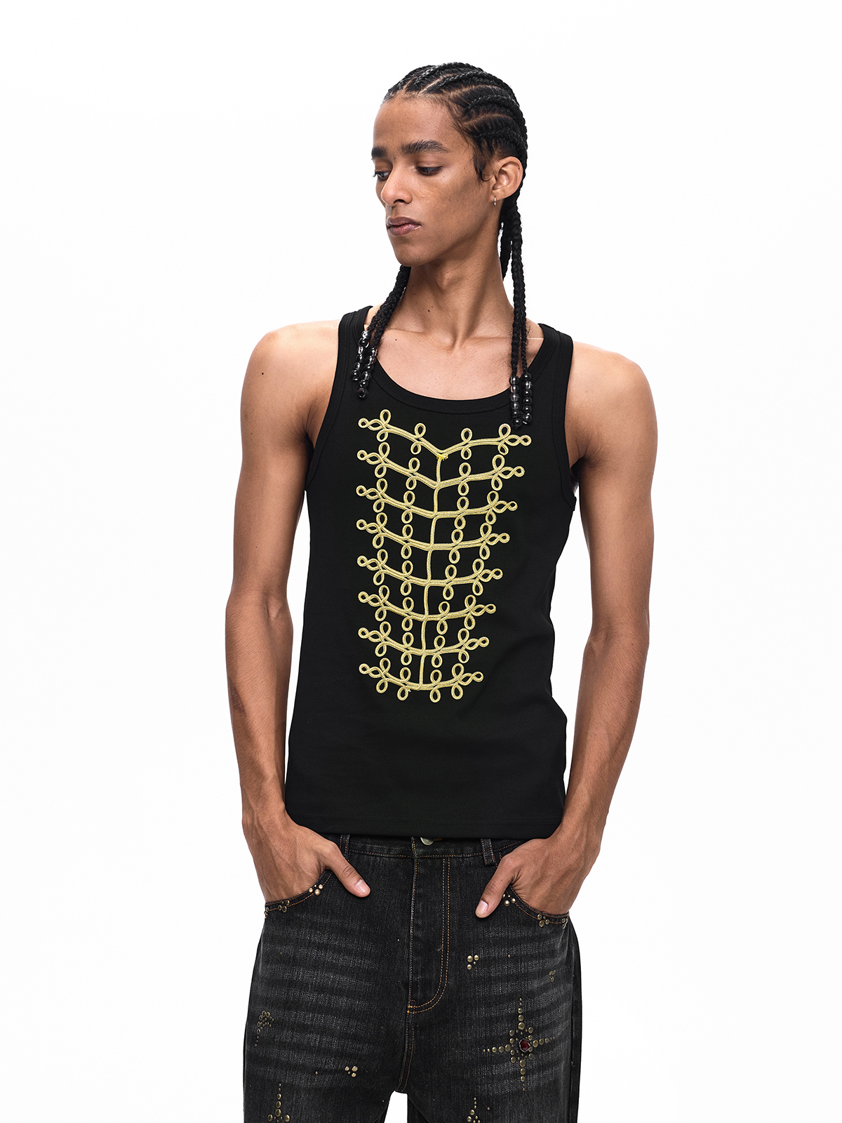 NAPOLEONIC BRAIDED TANK TOP