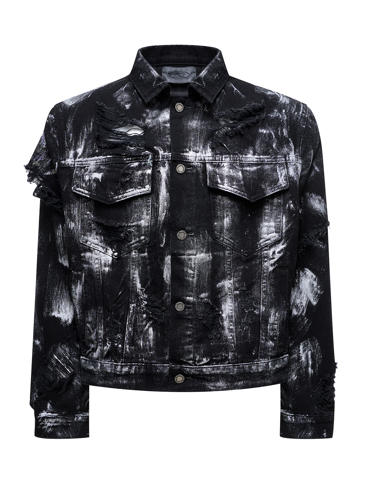 DESTROYED BRUSHED DENIM SET