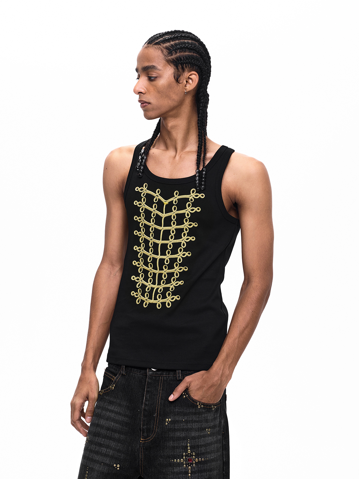 NAPOLEONIC BRAIDED TANK TOP