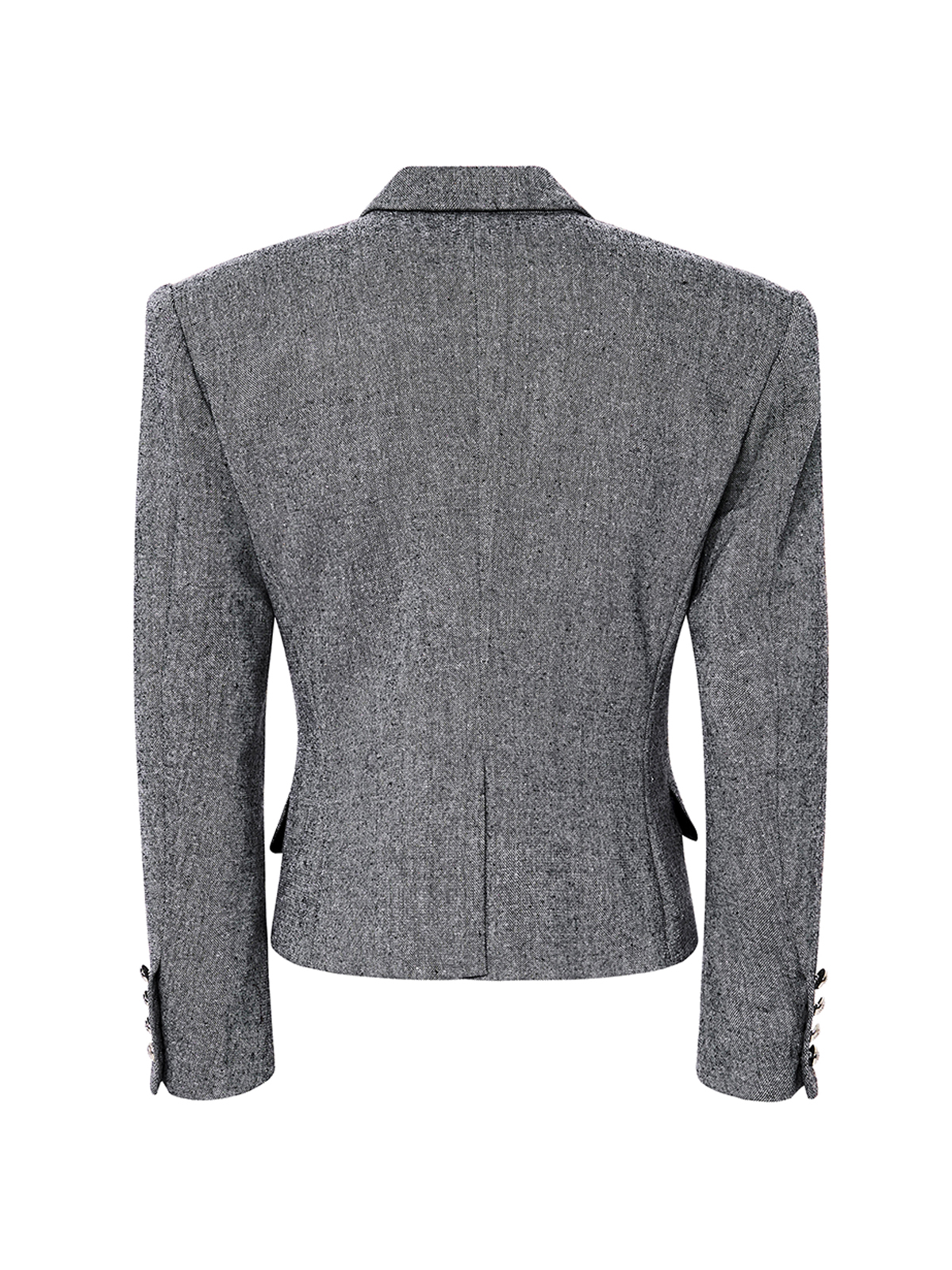 STRUCTURED CROPPED DOUBLE-BREASTED SUIT SET