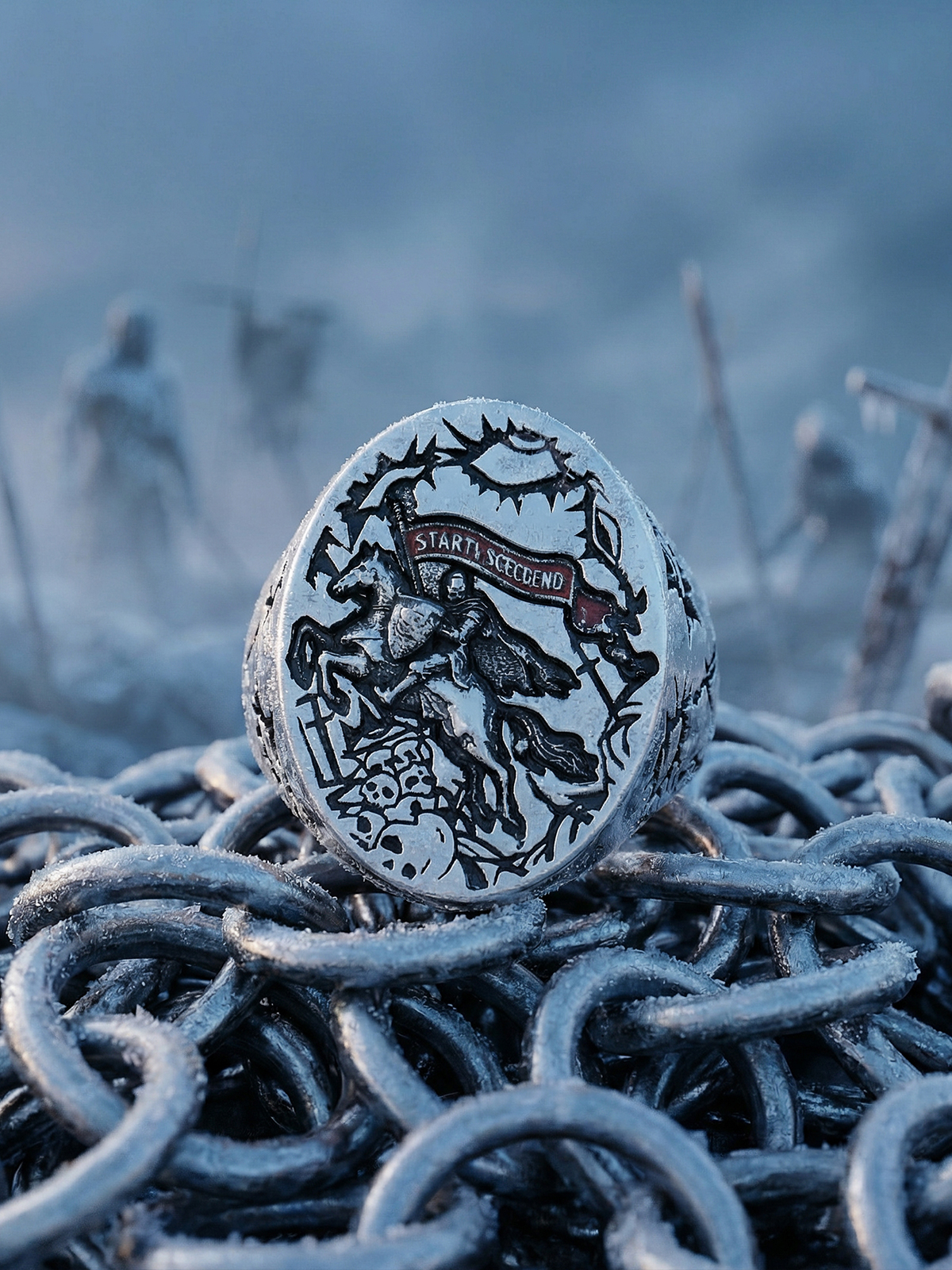 VINTAGE MEDIEVAL KNIGHT RING