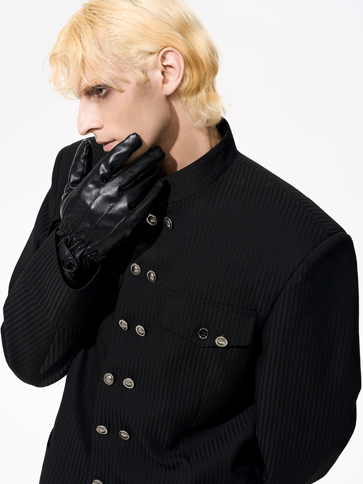 OBSIDIAN COMMANDER CROPPED SUIT SET-START EXCEED END