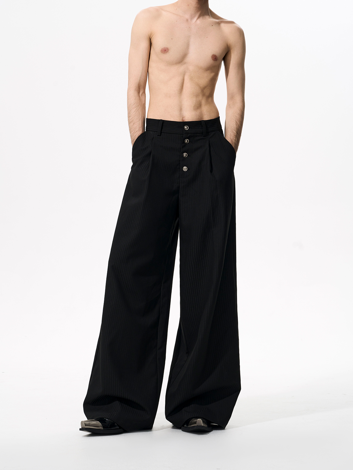 OBSIDIAN COMMANDER CROPPED SUIT SET-START EXCEED END