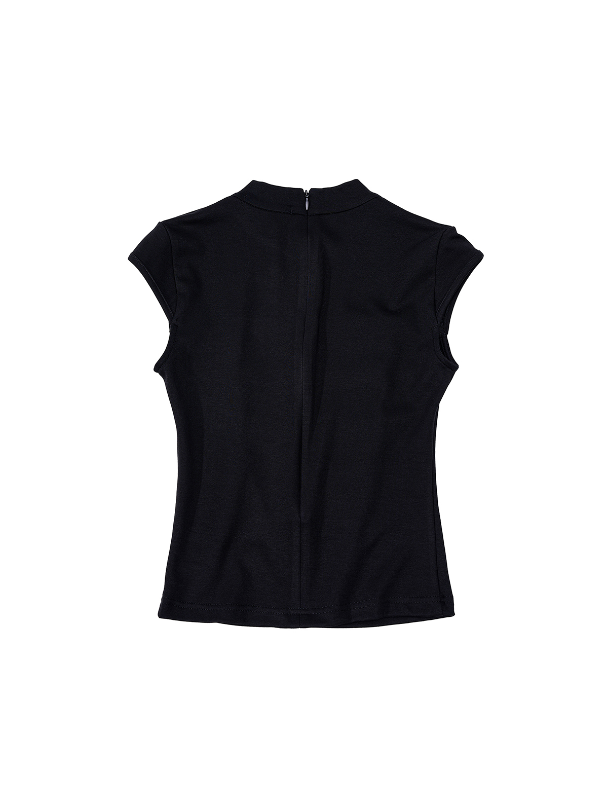 NAPOLEON MOCK NECK SLEEVELESS TOP