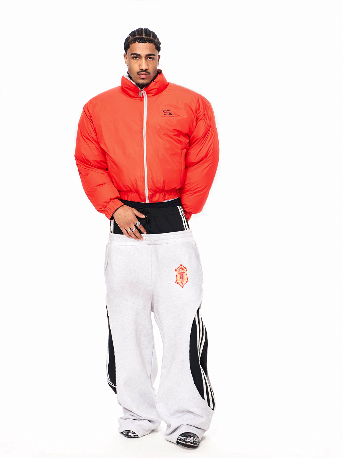 REVERSIBLE ALTAI RACING PUFFER (BLAZE ORANGE)