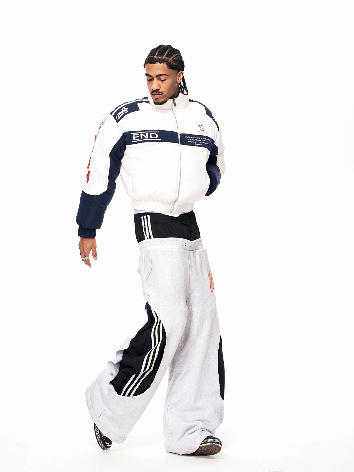 REVERSIBLE ALTAI RACING PUFFER (BLAZE ORANGE)