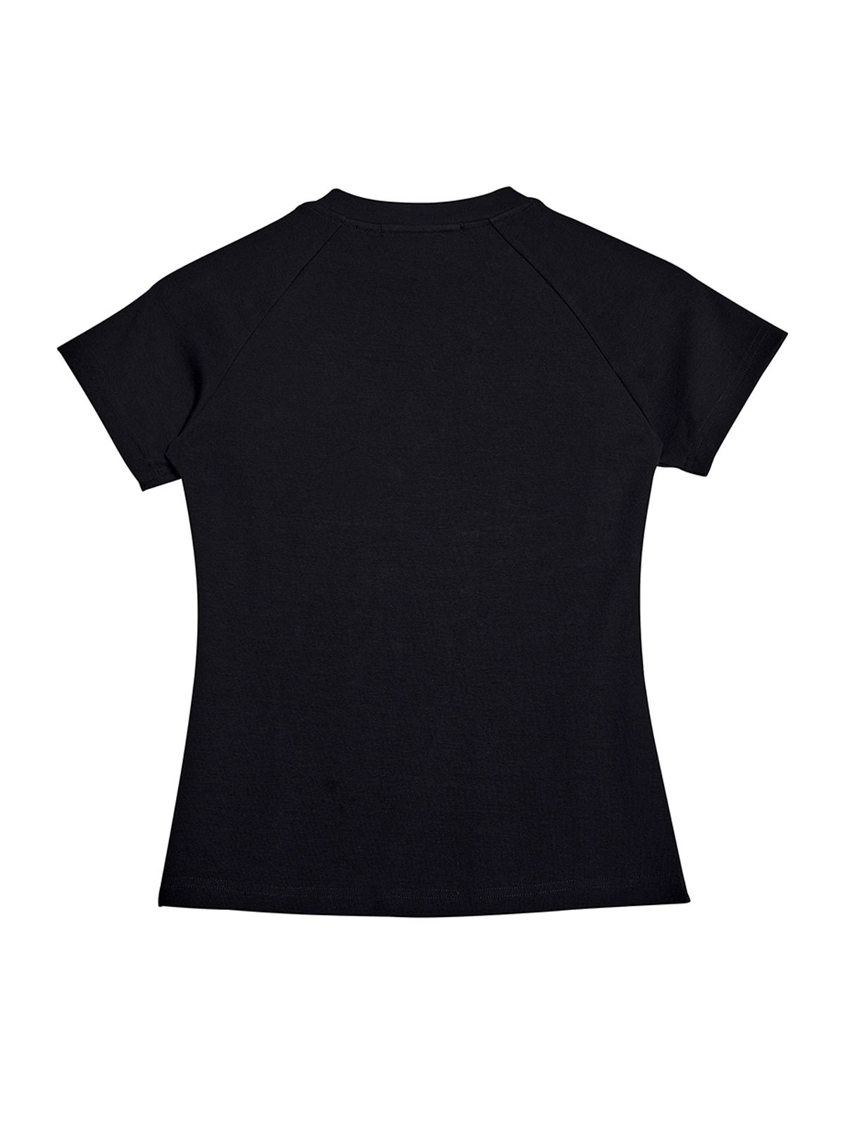 CROSS LACE-UP BUCKLE FITTED TEE