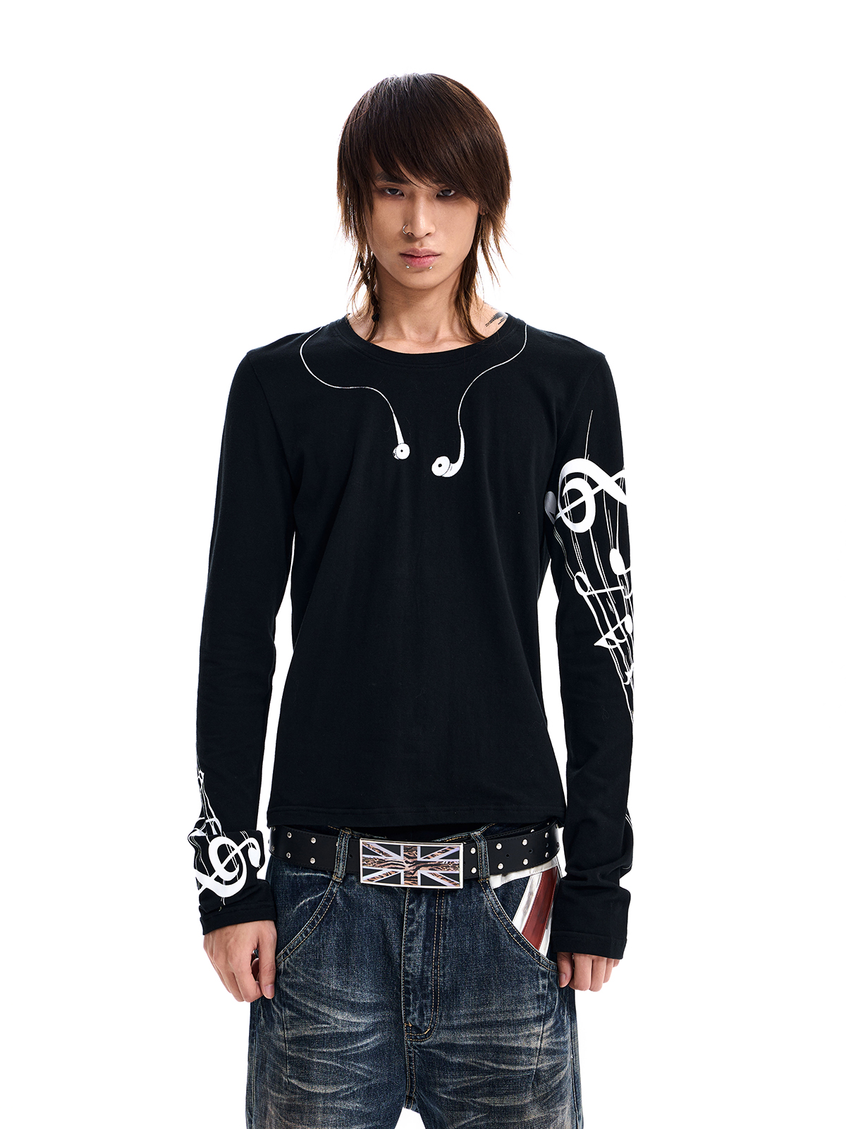 SOUNDWAVE SLEEVE LONG SLEEVE TEE