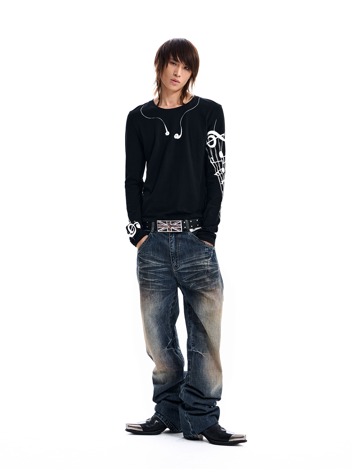SOUNDWAVE SLEEVE LONG SLEEVE TEE
