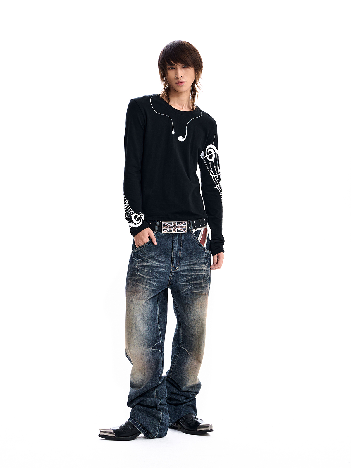 SOUNDWAVE SLEEVE LONG SLEEVE TEE