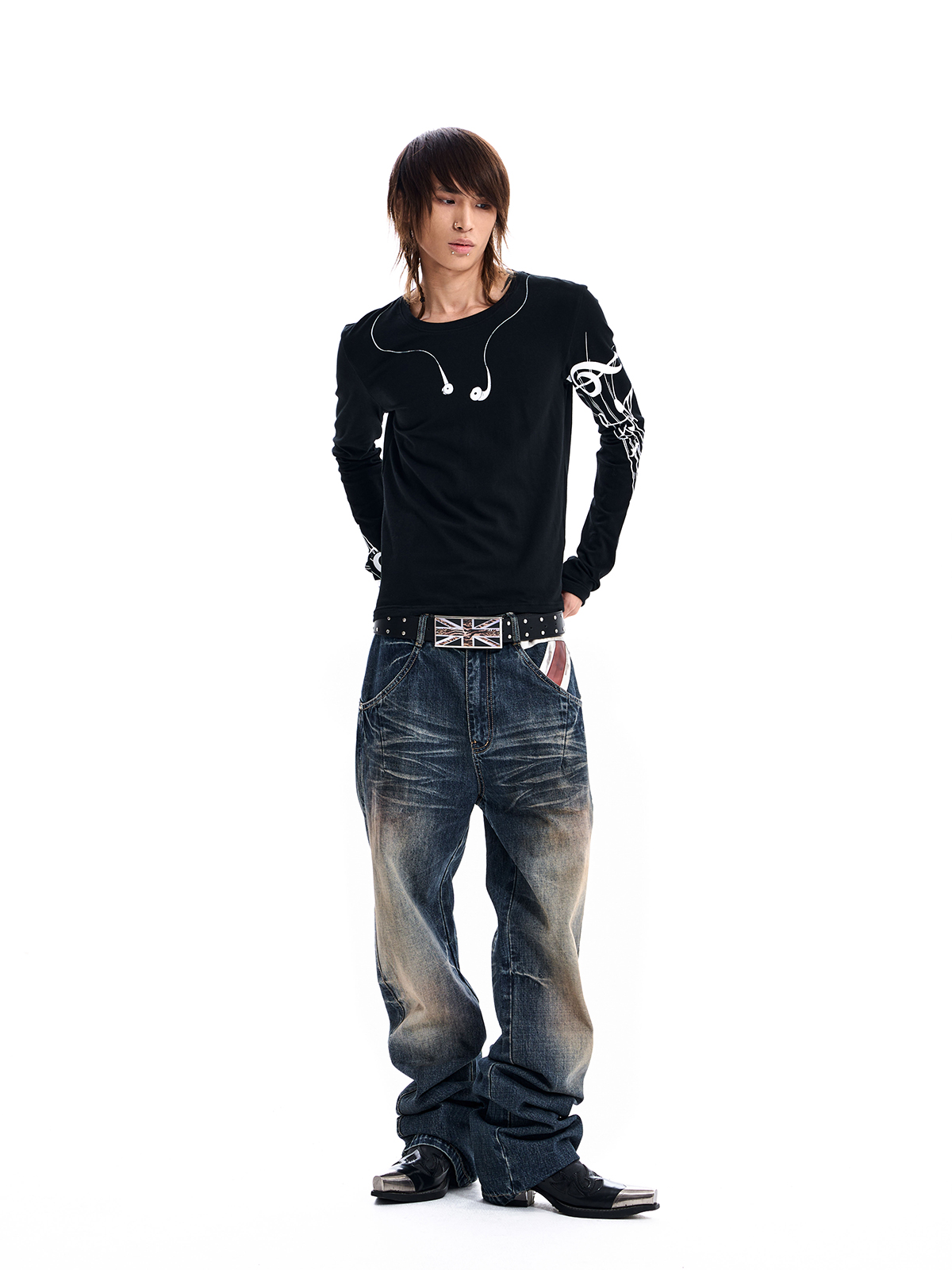 SOUNDWAVE SLEEVE LONG SLEEVE TEE