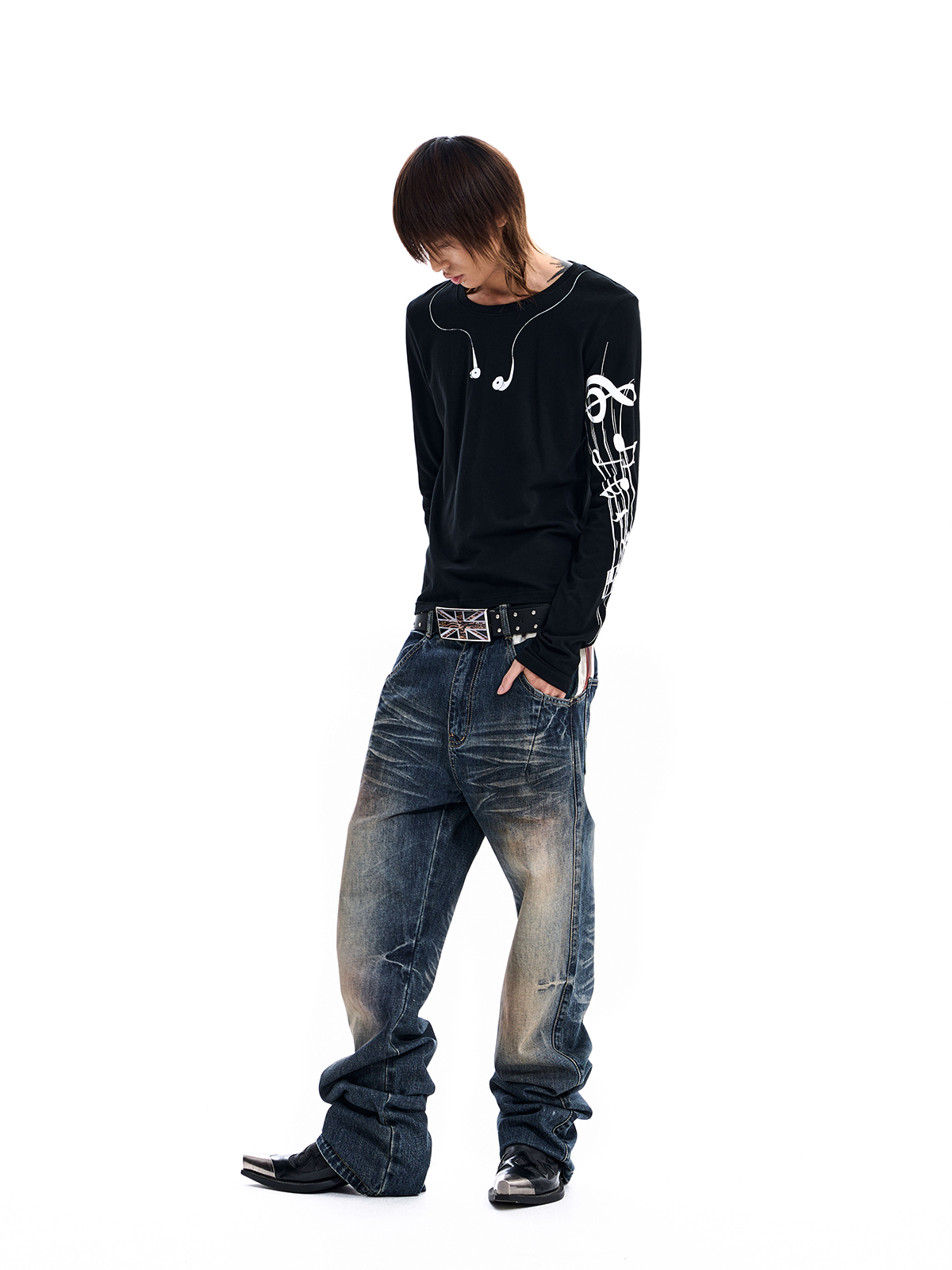 SOUNDWAVE SLEEVE LONG SLEEVE TEE