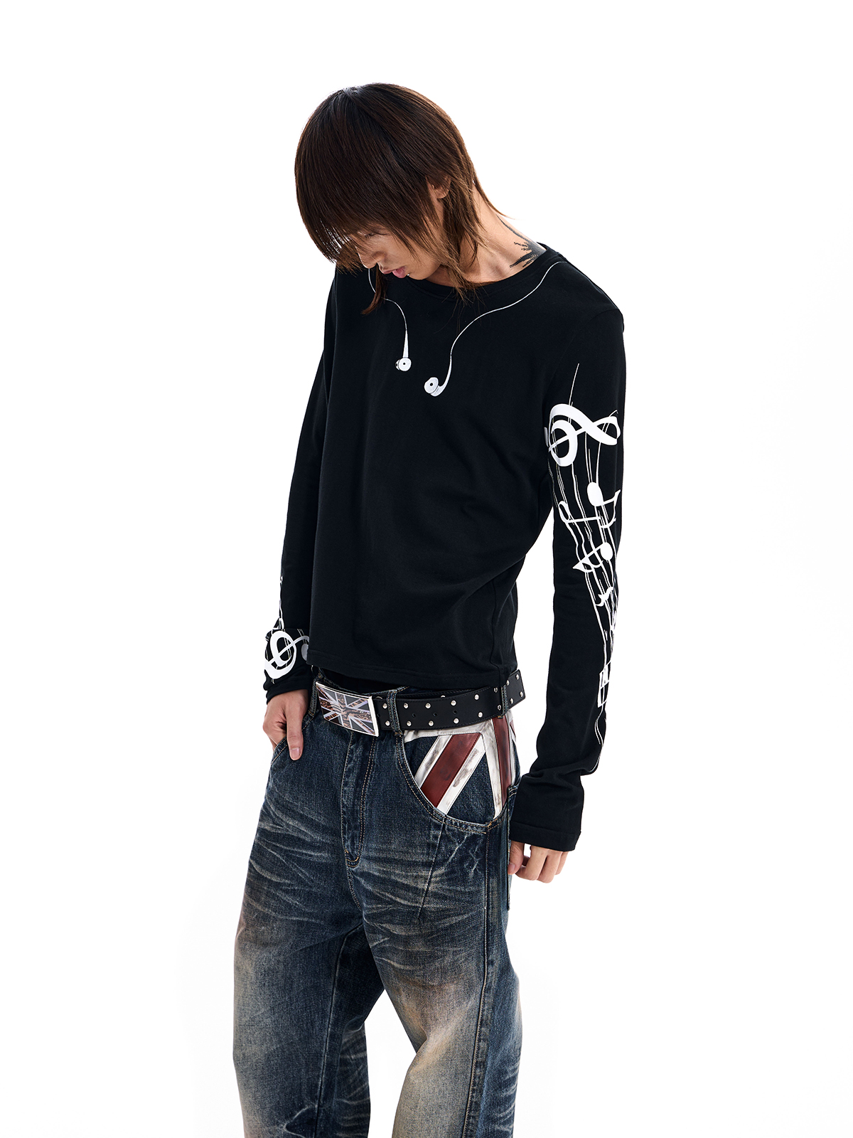 SOUNDWAVE SLEEVE LONG SLEEVE TEE