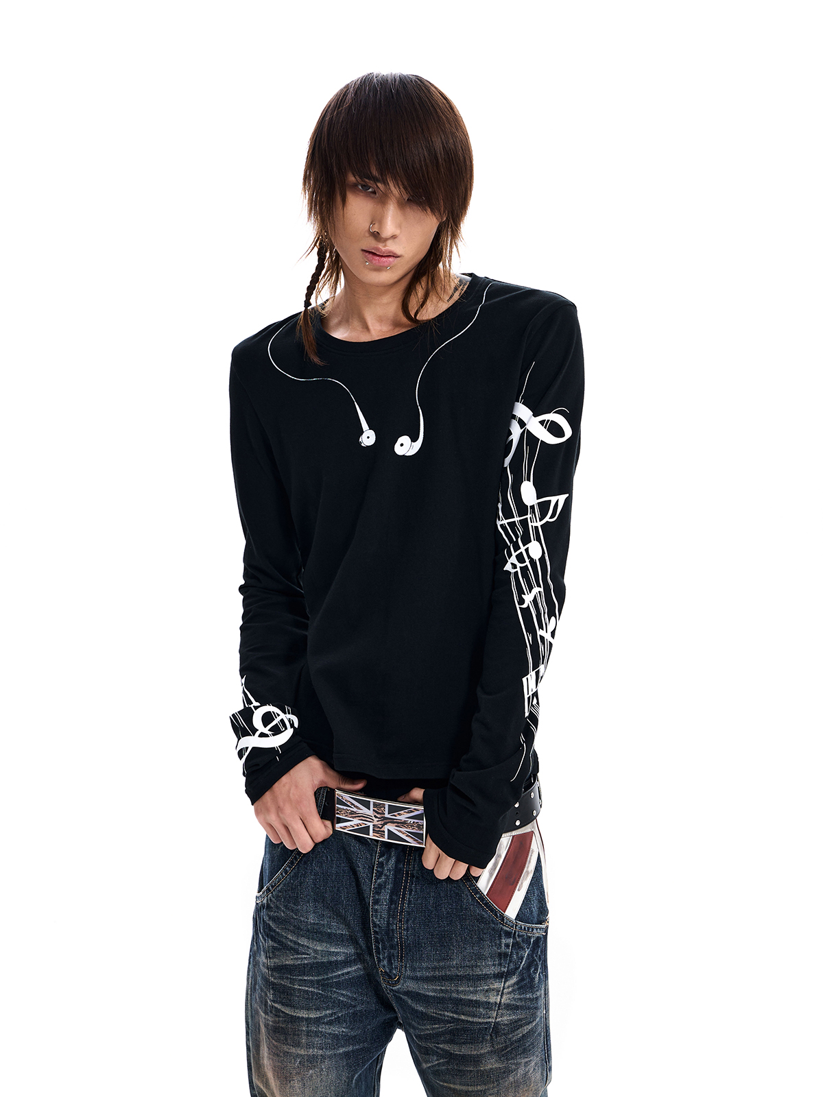 SOUNDWAVE SLEEVE LONG SLEEVE TEE