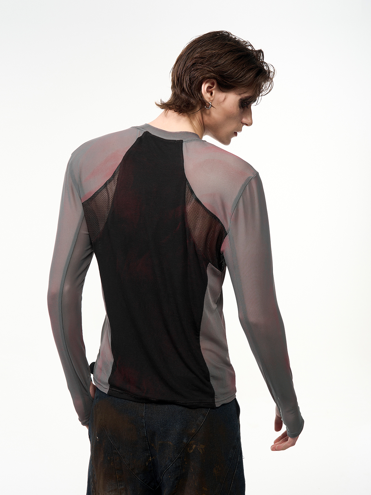 SHADOW MESH HYBRID LONG SLEEVE-START EXCEED END