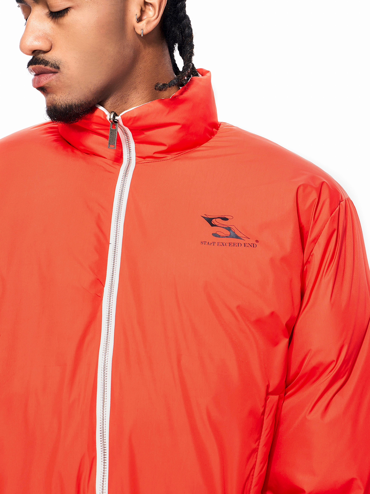 REVERSIBLE ALTAI RACING PUFFER (BLAZE ORANGE)