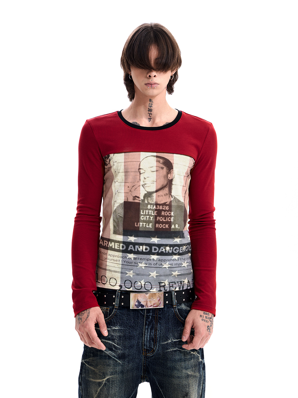 VINTAGE PORTRAIT LONG SLEEVE TEE