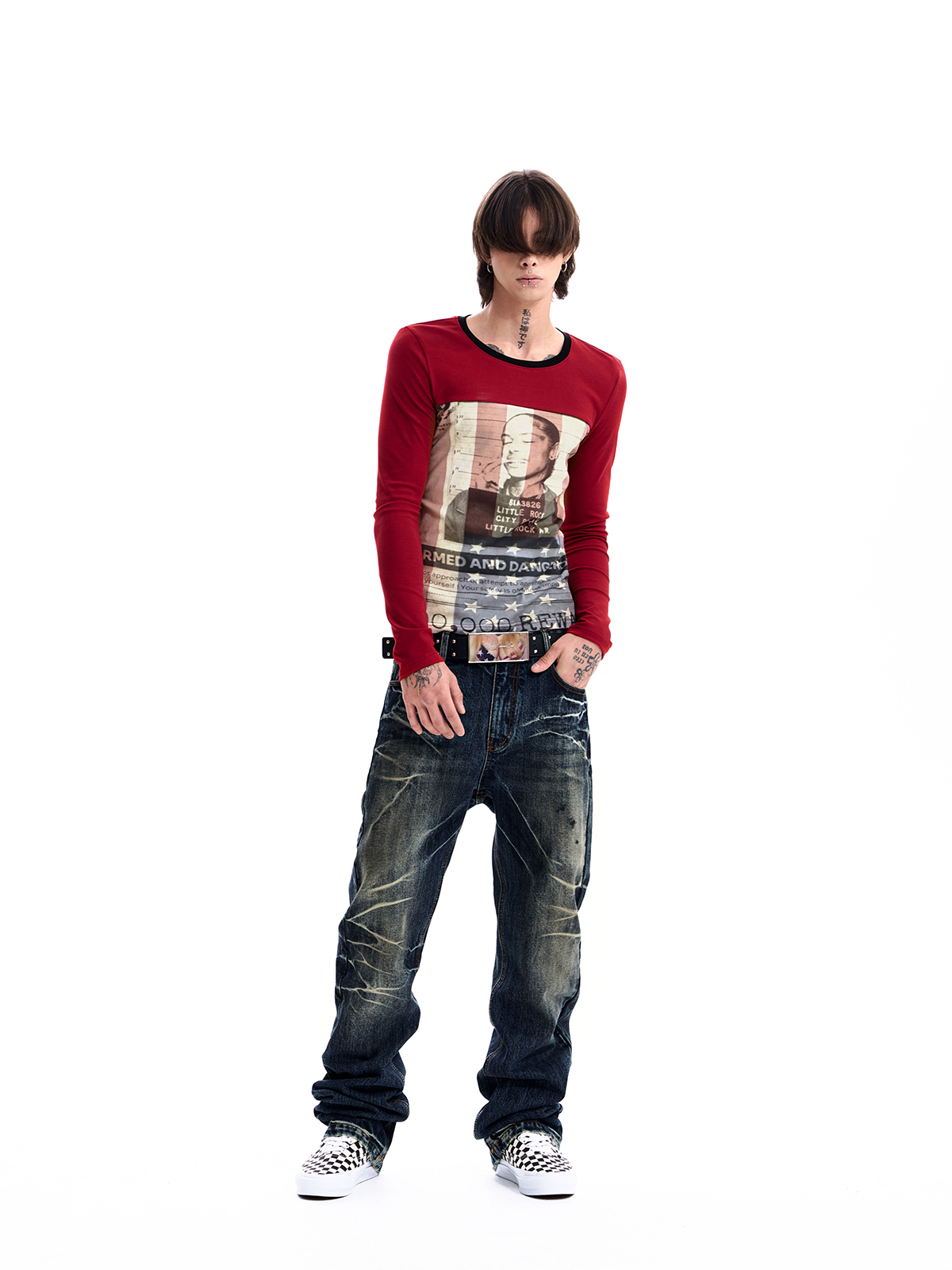 VINTAGE PORTRAIT LONG SLEEVE TEE