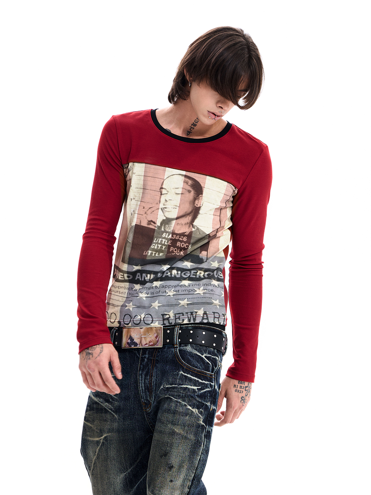 VINTAGE PORTRAIT LONG SLEEVE TEE
