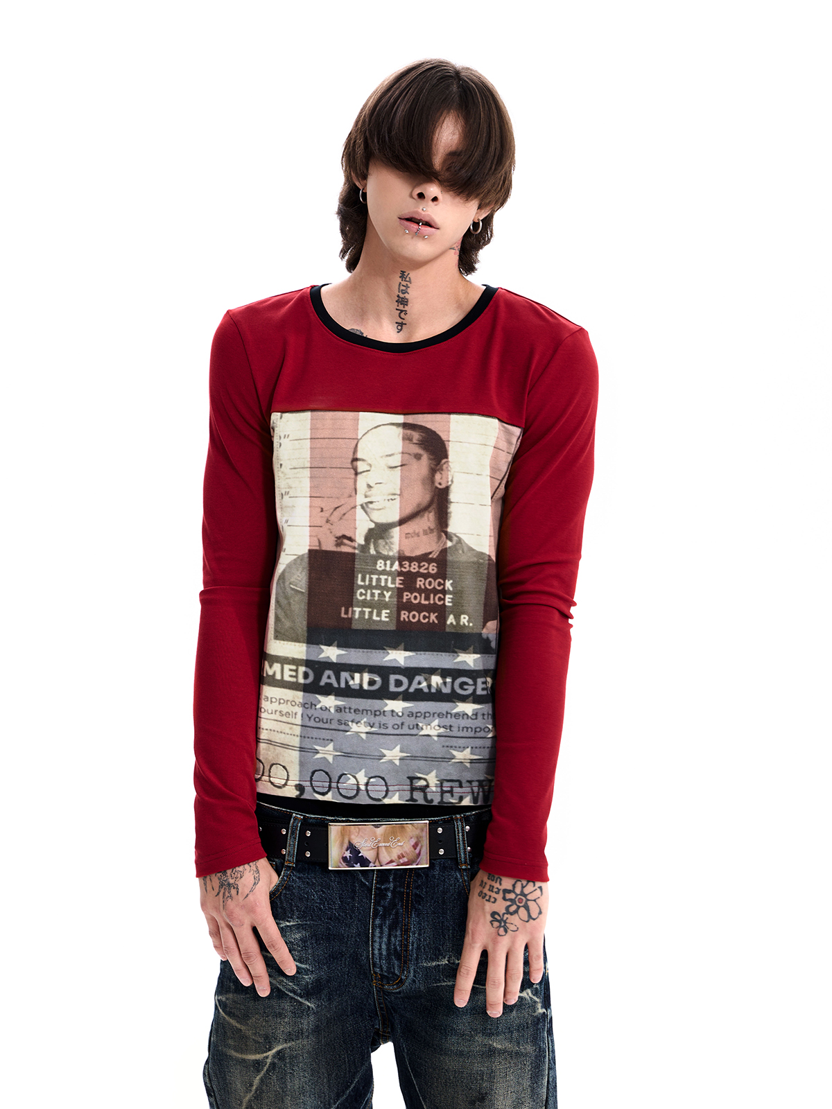 VINTAGE PORTRAIT LONG SLEEVE TEE