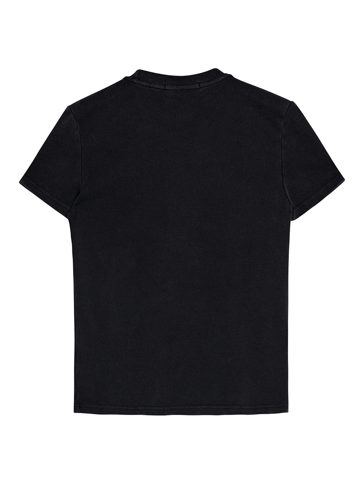 IRON CROSS GRAPHIC DISTRESSED TEE-BLACK