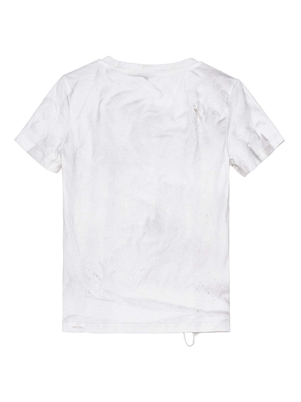 "MUSIC IS LIFE" DISTRESSED GRAPHIC TEE