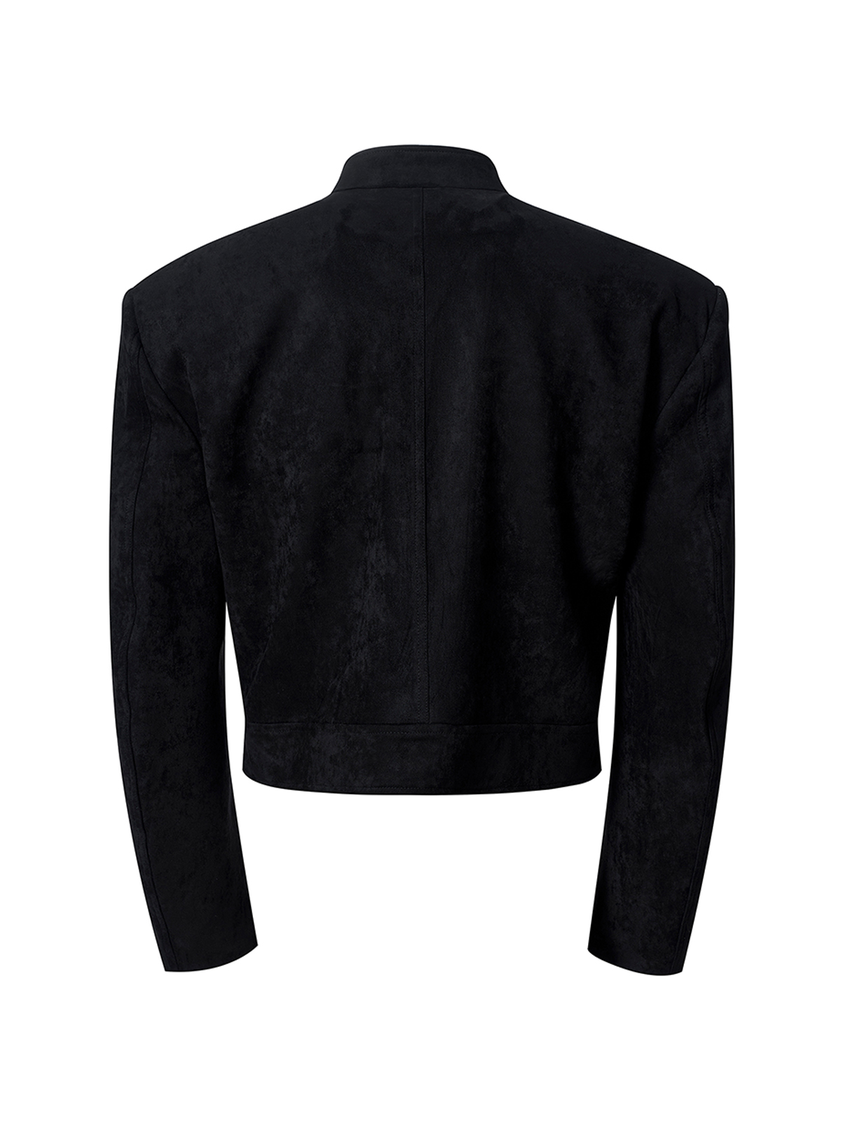 STUDDED SUEDE CROPPED SET