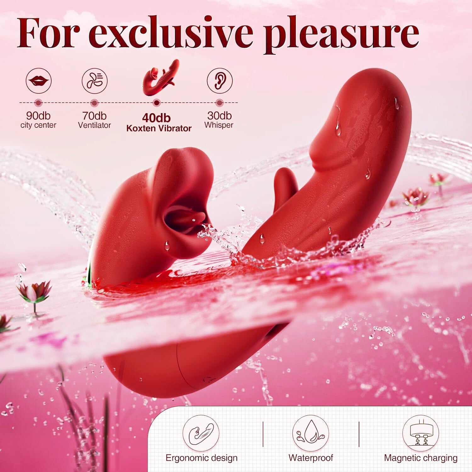 Christmas sale 70%OFF2025 Upgraded 4-in-1Flapping& Licking Vibrator