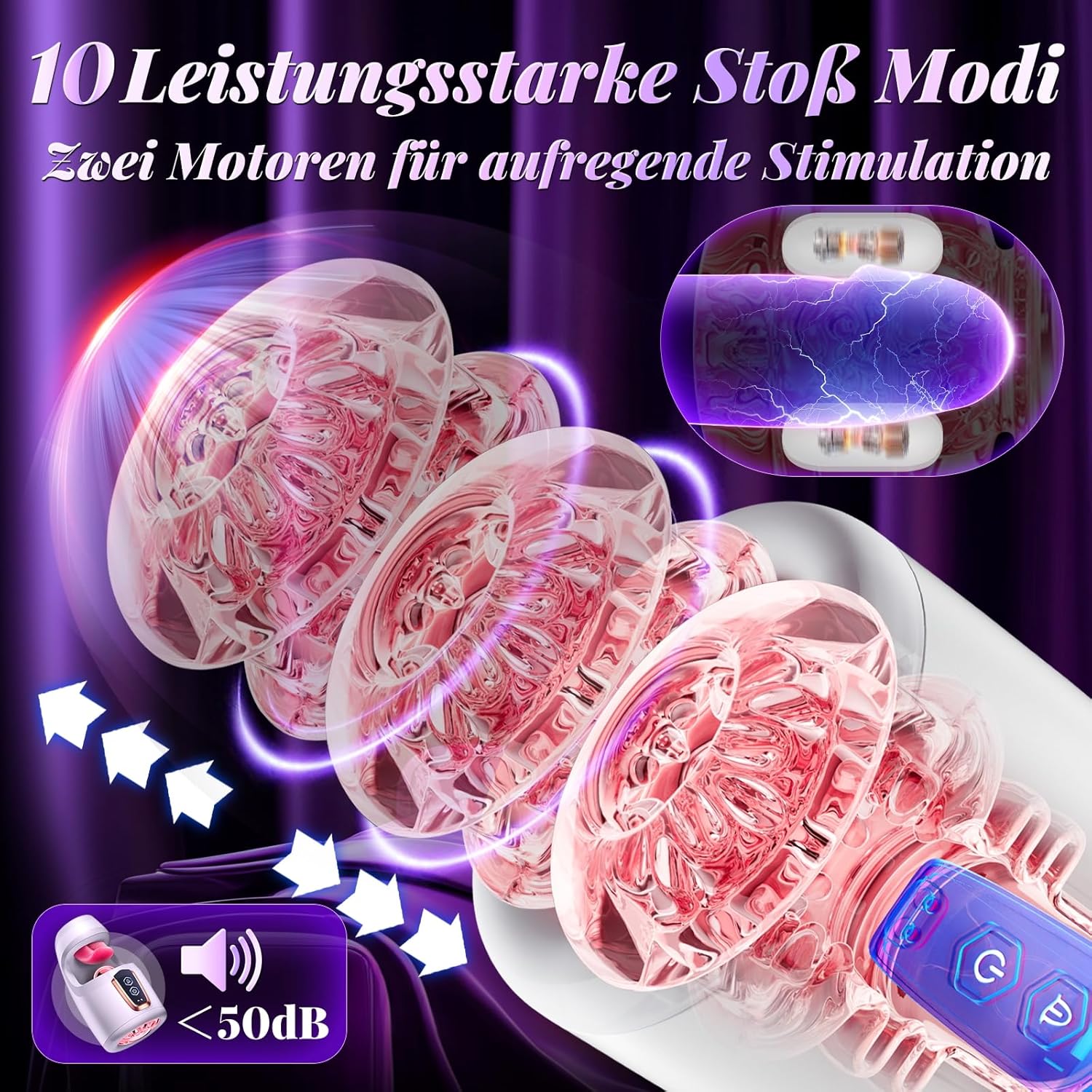 HESEKS Thrusting Automatic Male Masturbator Cup Real Tongue Licking Blowjob Sex Machine Stroker for Penis Training Stimulation gbamboo_0DFV