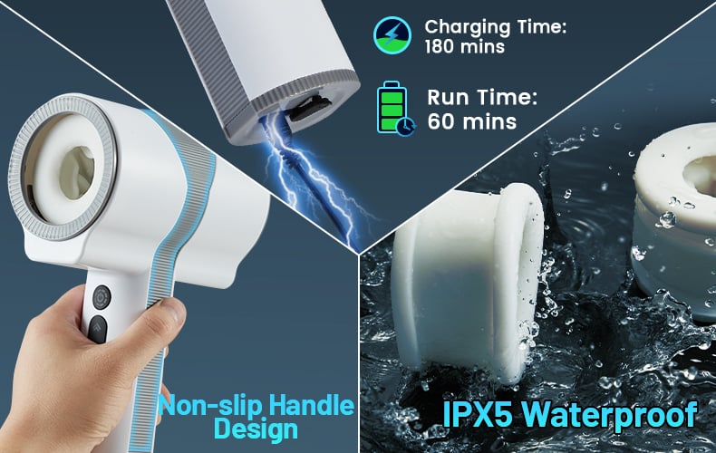 符合人体工程学的手柄设计