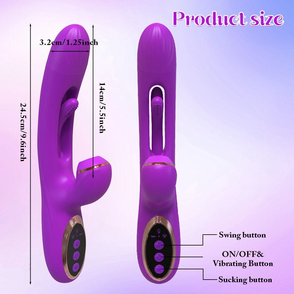 【Discreet Delivery】2026 New Arrival Presale — 50% OFF – 💖4-in-1 Flapping & Licking Vibrator