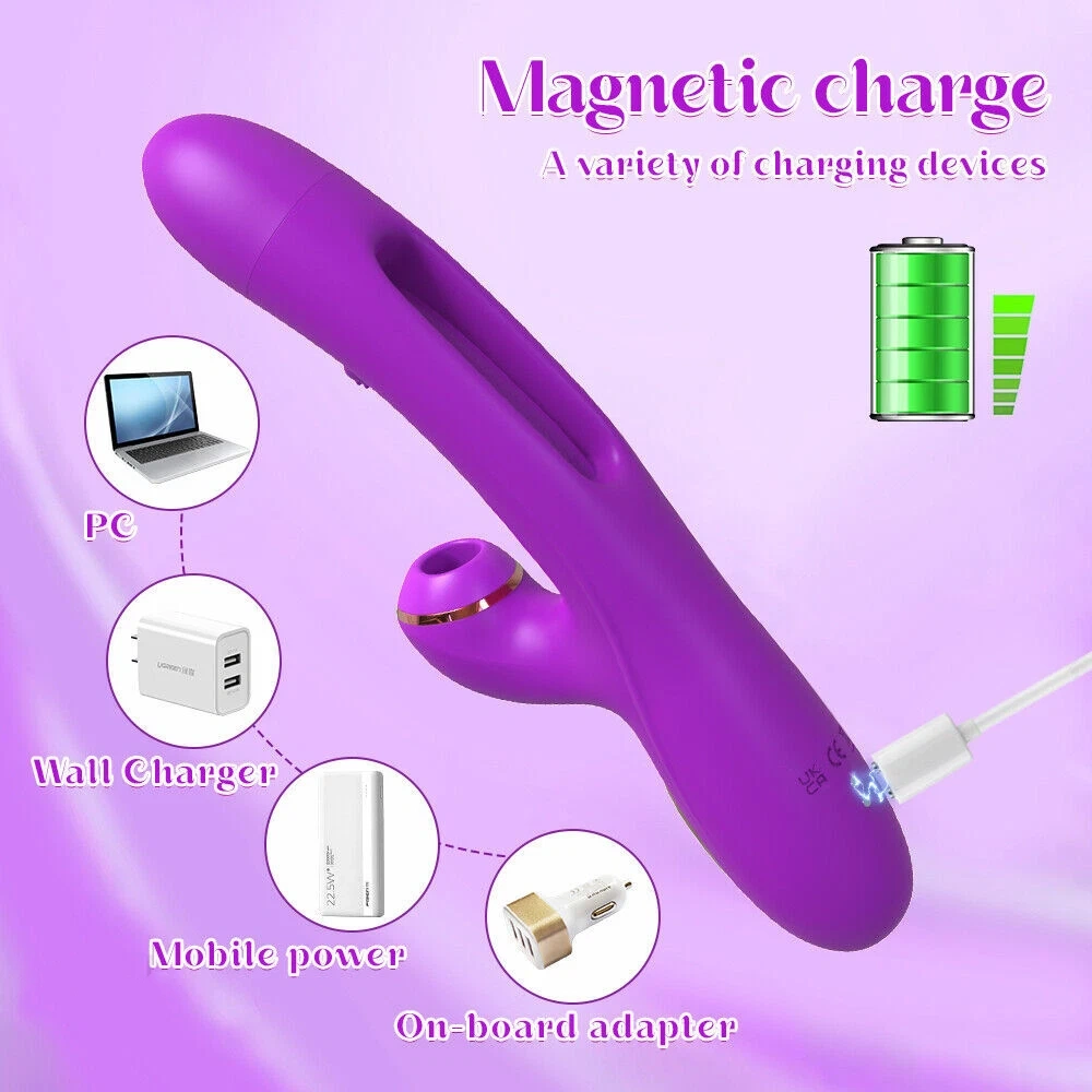 【Discreet Delivery】2026 New Arrival Presale — 50% OFF – 💖4-in-1 Flapping & Licking Vibrator