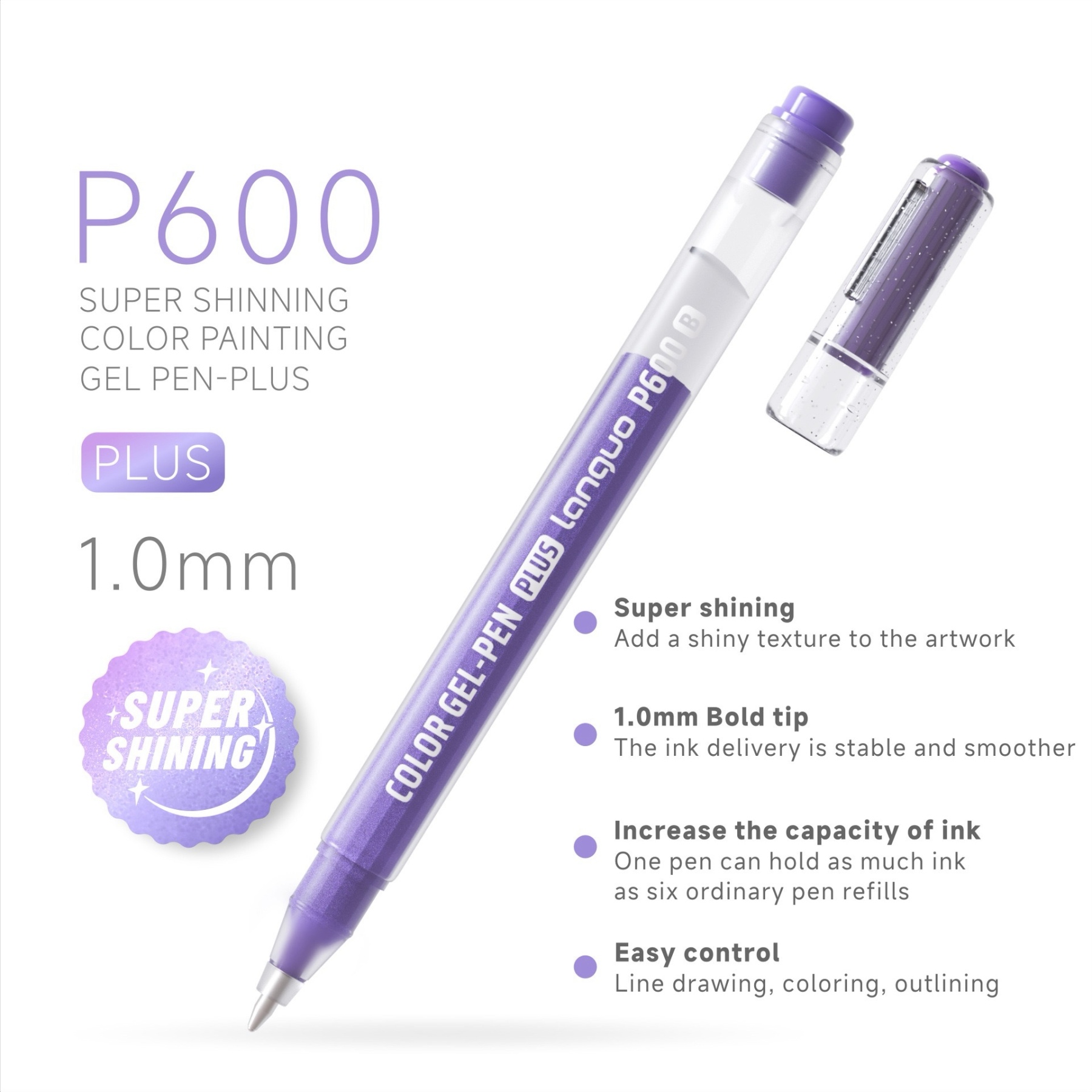 Surprise Glitter Gel pens wishing and matching!