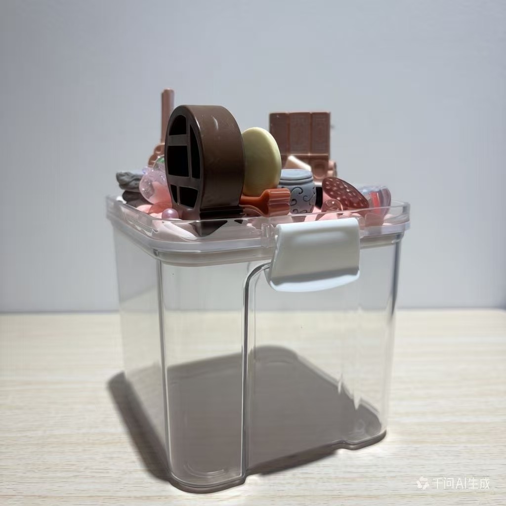 Surprise food container box - wish is 1 more layer!