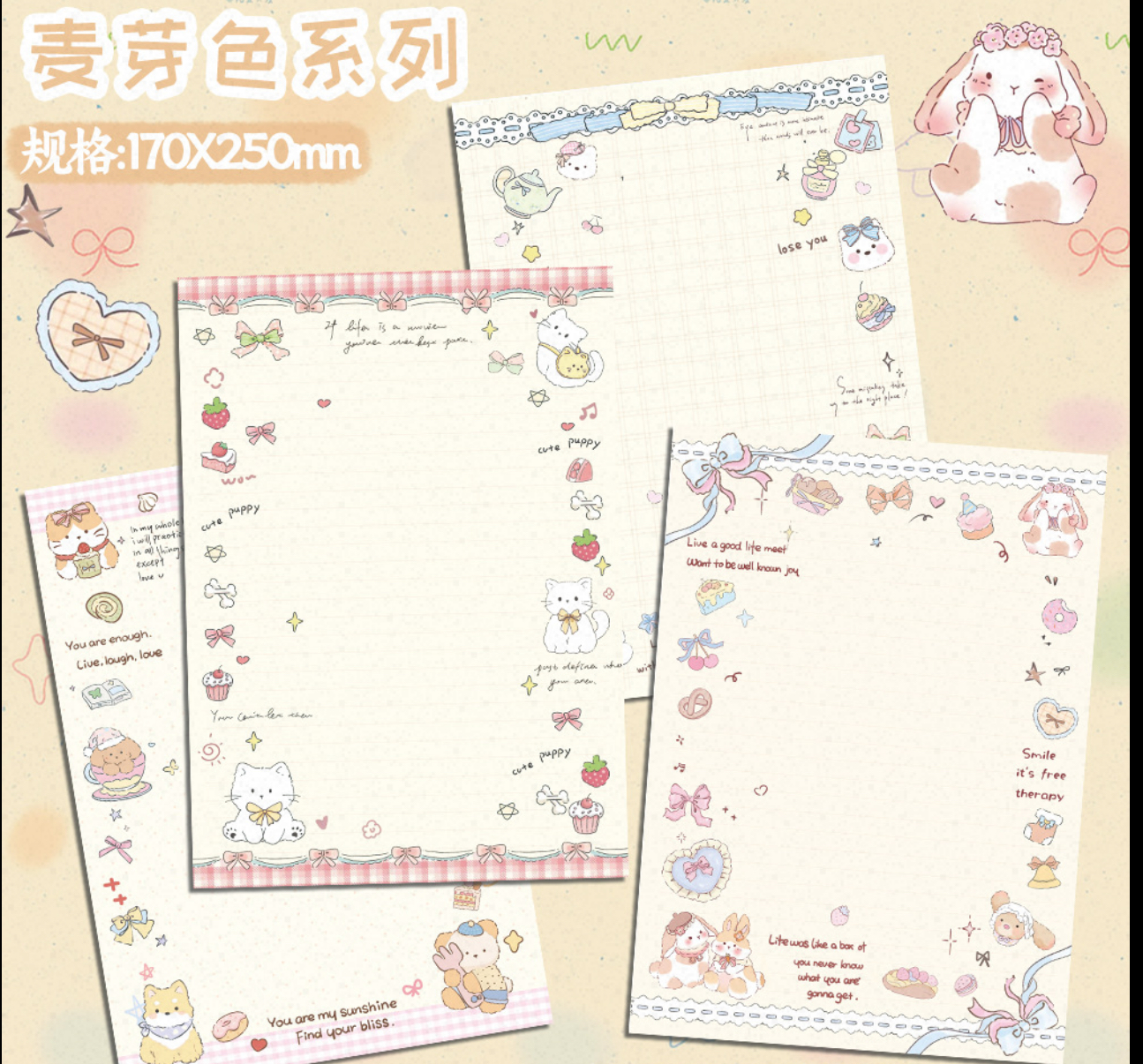 Surprise Note paper luxury bundle - Lots of extras!