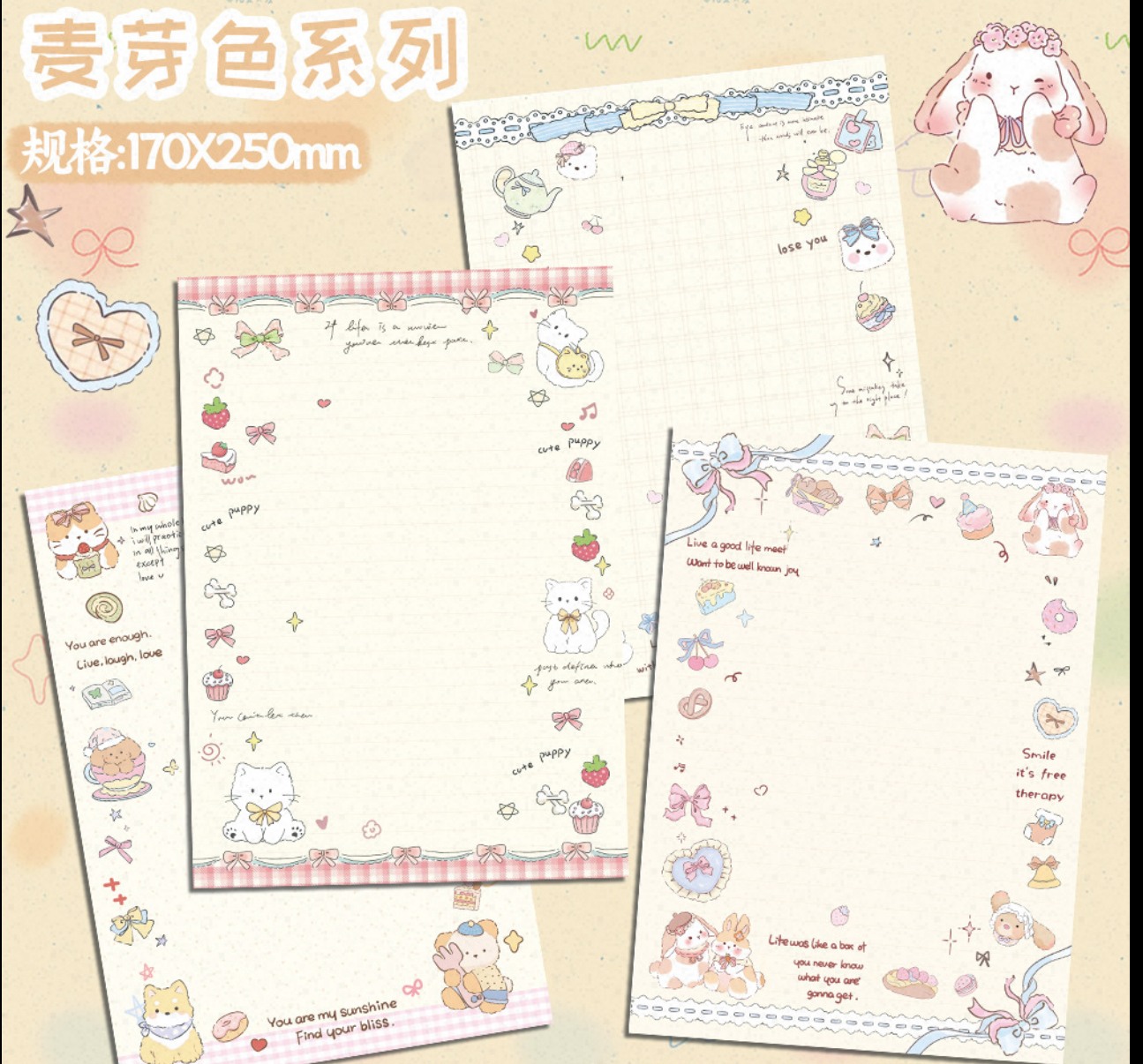 Surprise Note paper luxury bundle - Lots of extras!