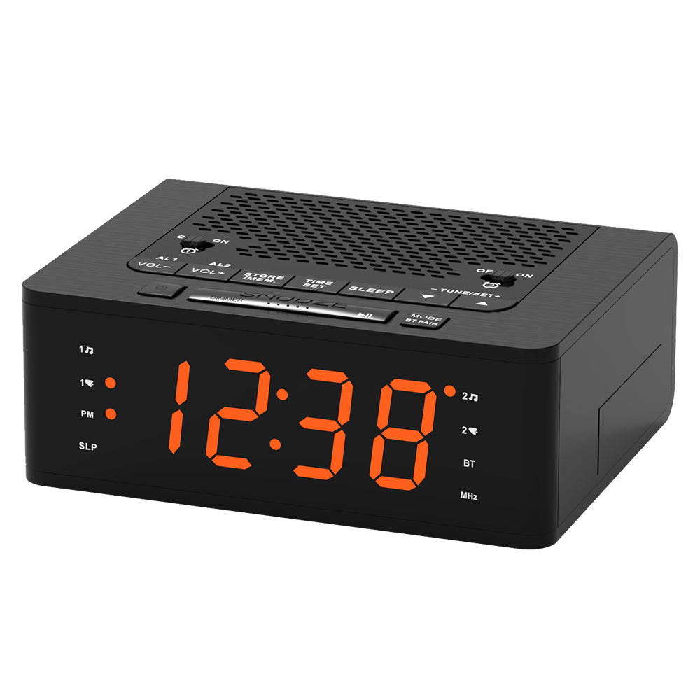 Digital Alarm clock with FM radio, Bluetooth-ITOMA